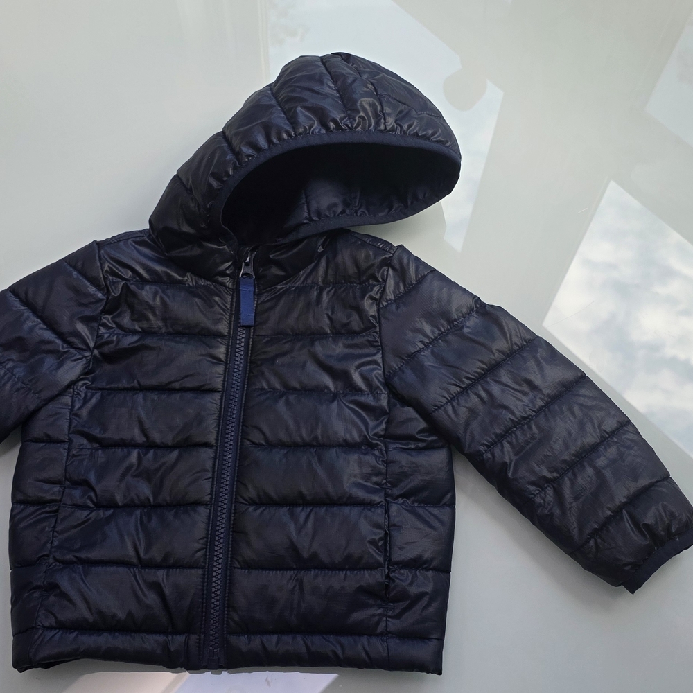 Primary Midnight Blue Kids Puffer Jacket